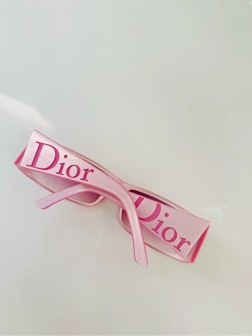 RARE🍒Christian DIOR Your Dior pink logo Y2K sunglasses John Galliano Era.